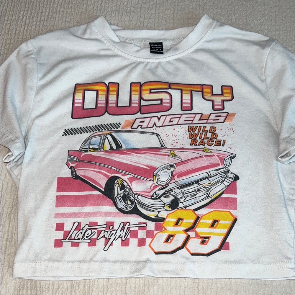 White Graphic T-Shirt